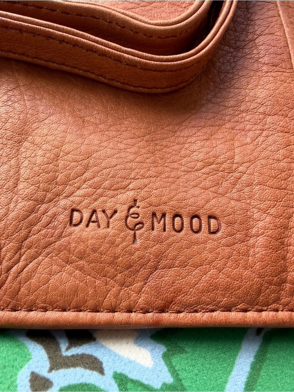 Day and mood Leather Crossbody Bag
